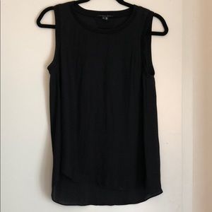 theyskins theory black silk tank